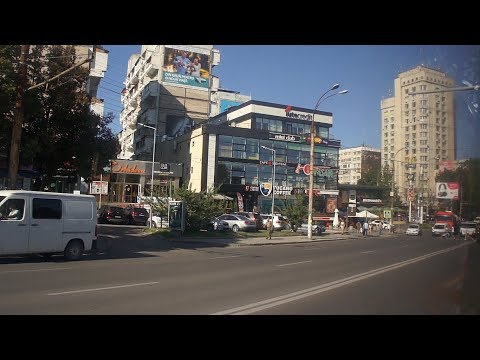 Видео: 22  Кишинев, ул  Алешина для Gunta Pasata из Латвии в 21-ом троллейбусе из окна