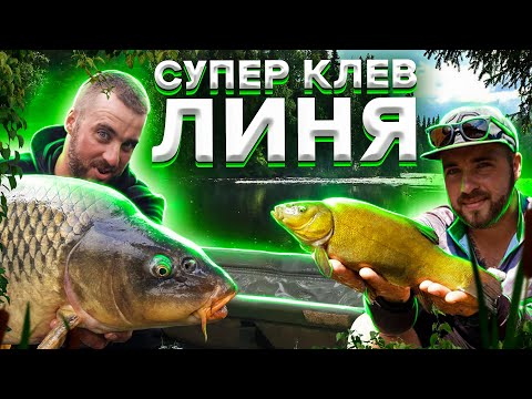 Видео: Ловля КАРПА, ЛИНЯ и САЗАНА на ФЛЭТ ФИДЕР! Разбойник ЛИНЬ не слазит с крючка! РЫБАЛКА 2020!