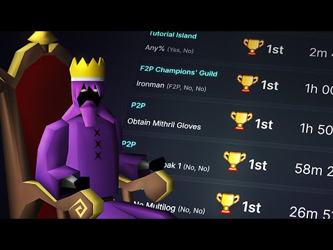 Видео: Победить Эвонааби: бессмертного короля скоростного прохождения Runescape