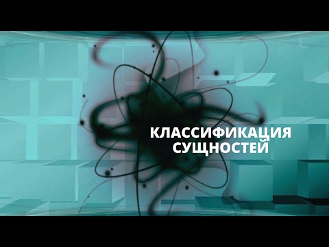 Видео: Классификация сущностей