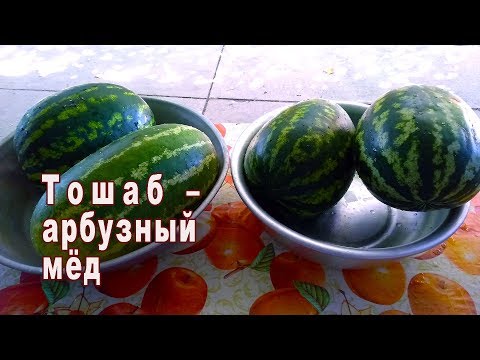Видео: Как сделать арбузный мед ТОШАБ? Пошаговый рецепт от ARGoStav Kitchen