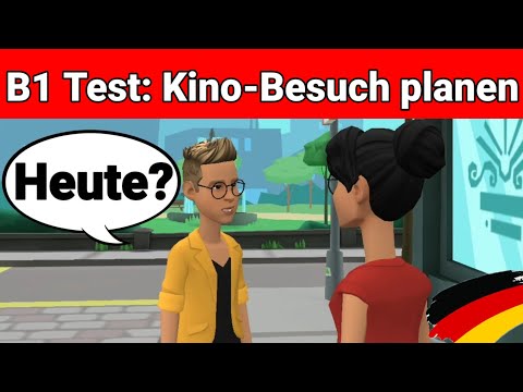 Видео: Устный экзамен по немецкому языку B1 | Планируйте что-нибудь вместе/диалог. Часть 3: Кино