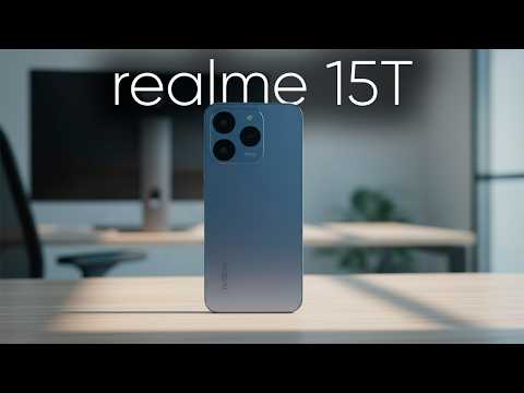Видео: realme 15T: недорогой смартфон с батареей на 7000 мА·ч и 60Вт зарядкой