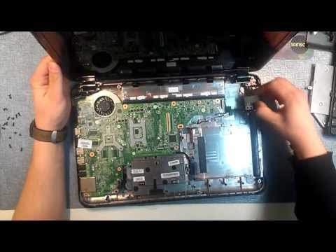 Видео: Как разобрать HP Pavilion G6, G7 (hp pavilion G6, G7 disassembly)