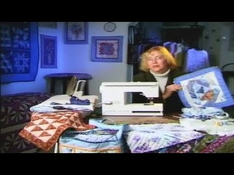 Видео: Лоскутное шитье. Шьем панно из лоскутков в технике "крейзи". Мастер класс