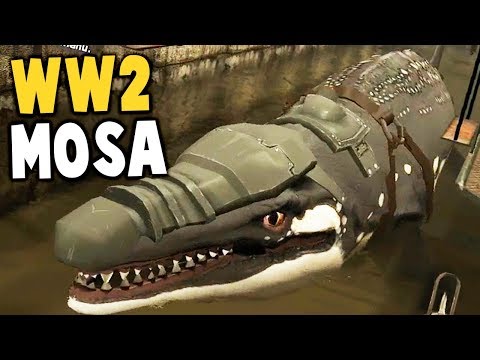 Видео: Dino D-Day - НАЦИСТСКИЙ МОЗААЗАВР ВРЕМЕН ВТОРОЙ МИРОВОЙ ВОЙНЫ, НАЦИСТСКИЕ ДИНОЗАВРЫ УБИВАЮТ ВСЕХ ...