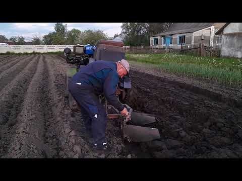 Видео: Заміна двигуна, випробовування саморобного трактора