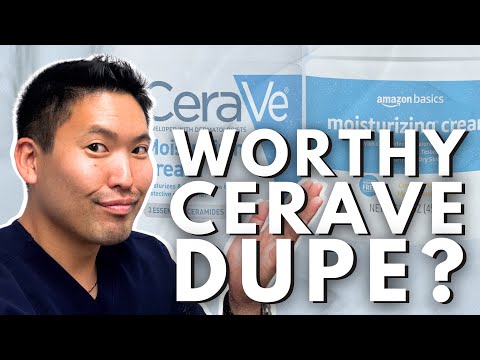 Видео: Увлажняющий крем Amazon Basics против CeraVe: одинаковые ингредиенты… одинаковые результаты? (объ...