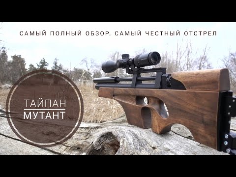 Видео: Пневматическая винтовка Тайпан Мутант РСР. Лучшая? Обзор