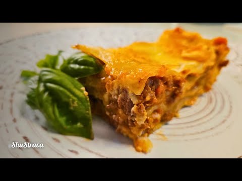 Видео: Справжня італійська лазанья Болоньєзе: готуємо крок за кроком вдома