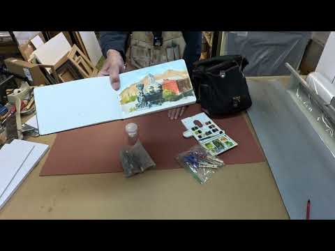 Видео: Маленькие акварельные наборы