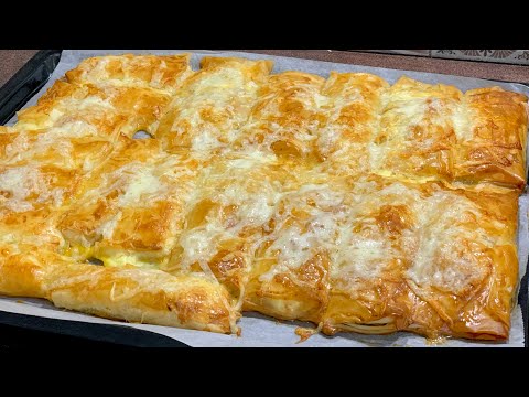 Видео: Бързи банички - нежни отвътре, с хрупкава коричка, лесна рецепта / Хрустящие Пирожки из тесто фило