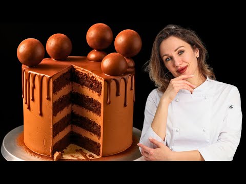 Видео: Торт, который заказывают снова и снова! Идеальный шоколадный мусс 🍫