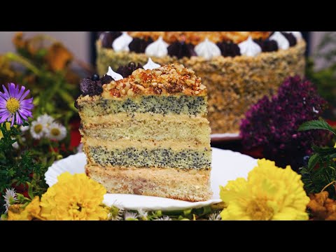 Видео: "ГРИЛЬЯЖНЫЙ" Торт 🌰 ПОТРЯСАЮЩЕ ВКУСНО! 😍 Домашний Торт Простой Рецепт | Кулинарим с Таней