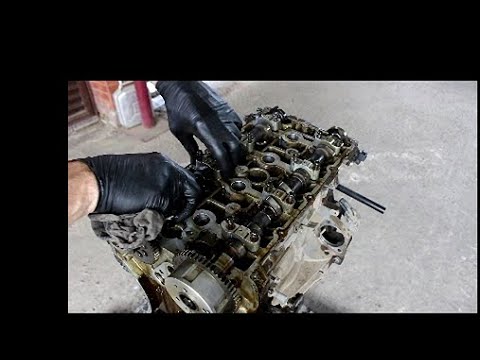 Видео: Стук и перебои в работе двигателя ремонт двигателя на Mitsubishi ASX Мицубиси АСХ 1,8 2013  2часть