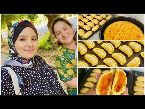 Видео: ДЕЛОВАЯ ВСТРЕЧА😎 ВПЕРВЫЕ СДЕЛАЛА КАК-САМСА ИЗ КУРАГИ😍 МЯСНОЙ ПИРОГ😋 #мяснойпирог #сочники