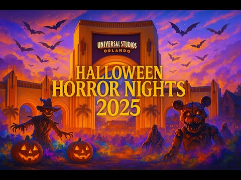 Видео: HALLOWEEN HORROR NIGHTS 2025 👻 | Полный обзор и прогулка по Universal Studios Orlando