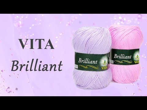 Видео: Brilliant Vita - шерсть с эффектом шелка