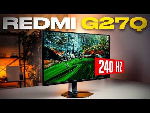 Видео: Redmi G27Q 240hz (2025) — так ли ХОРОШ новый монитор от Xiaomi? Стоит тратить почти 20 ТЫСЯЧ?