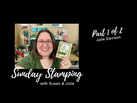 Видео: Sunday Stamping, выпуск 227: Stampin' Up! Урок по созданию открытки с разветвлённым уголком
