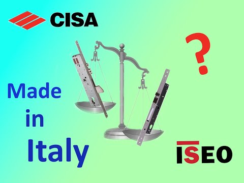Видео: Обзор итальянских замков CISA и ISEO