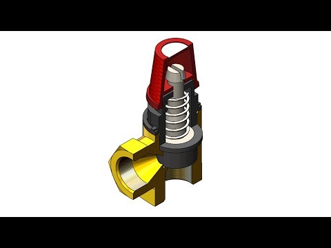 Видео: Как работает предохранительный клапан для систем отопления