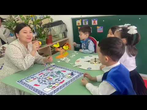 Видео: "Үздік тәрбиеші - 2025" байқауы. Панорамалық ұйымдастырылған іс - әрекеті.