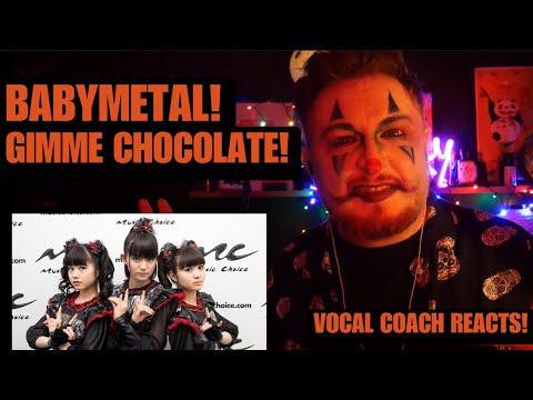 Видео: Реакция преподавателя по вокалу! BABYMETAL! Дайте шоколад!