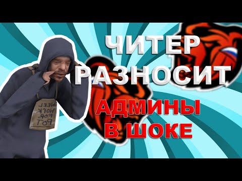 Видео: ЧИТЕР НА БЛЭК РАША! РАЗНОСИМ СЕРВЕР! АДМИНЫ В ШОКЕ!