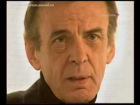 Видео: Георгий Тараторкин в программе "Мелодия стиха"