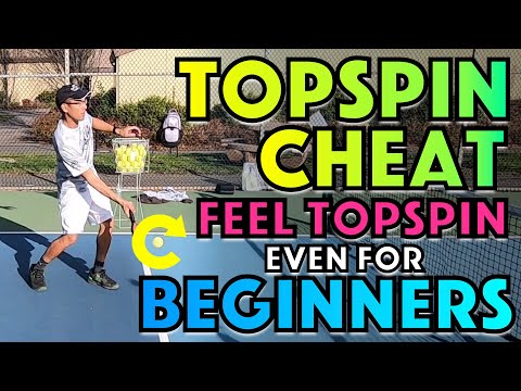 Видео: Пиклбол с чит-апом: как делать топспин даже новичкам