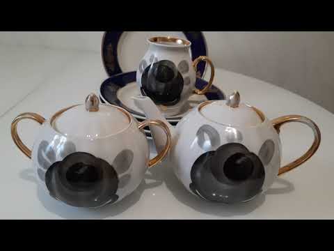 Видео: Барахолка.Кобальт.Золотая роза.Опять чёрная роза Дулево.