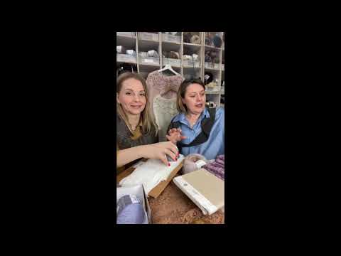 Видео: Модели с кружевом от Лены Родиной