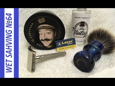 Видео: #Бритьё №66TFS Il Capitano, VintageClub, Yaqi, Fatip Piccolo, Ladas #shaving