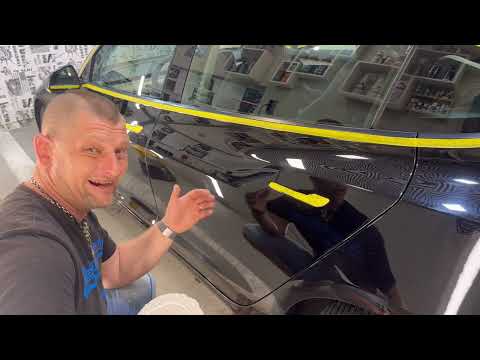 Видео: Корекция на лака Tesla Model 3