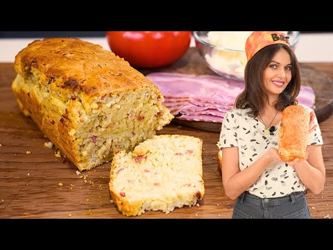 Видео: ХЛЕБ С БЕКОНОМ - Без дрожжей, выпекается сразу, быстрый рецепт и потрясающий вкус