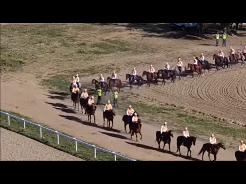 Видео: Кыргызстан Көк Бөрү Көкпар улуттук курамдары /  Бата алуу аземи.