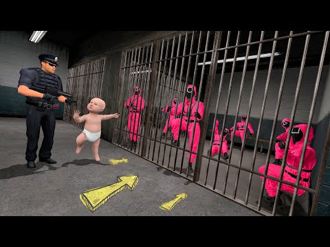 Видео: ИГРА в КАЛЬМАРА Адамдарын Түрмеге отырғыздым!