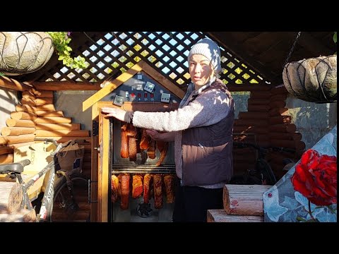 Видео: Копчення від А до Я від Петрівни‼️Коптильня Древос,як бізнес‼️Петрівна працює, Надюшка блогерує💙💛