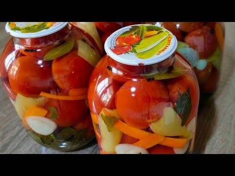 Видео: МАРИНОВАННЫЕ ПОМИДОРЫ🍅НА ЗИМУ!В Банке-Быстро!💥Ольгины Рецепты.