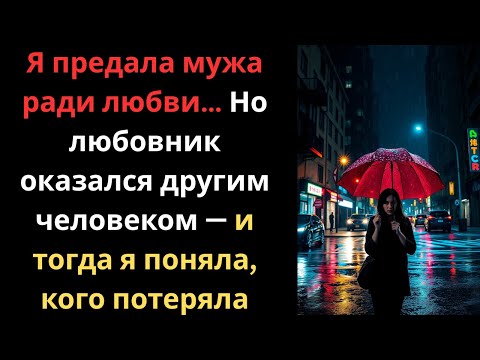Видео: Предала мужа ради любви но ошиблась | История предательства и осознания
