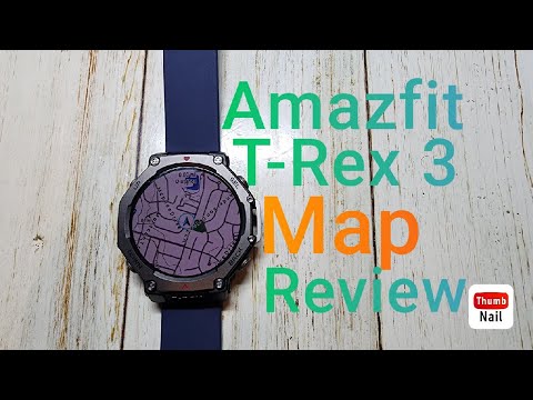 Видео: Обзор картографирования Amazfit Trex 3