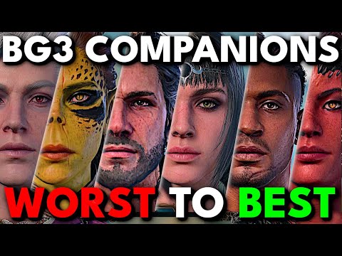 Видео: Все спутники Baldur's Gate 3 в рейтинге от худшего к лучшему