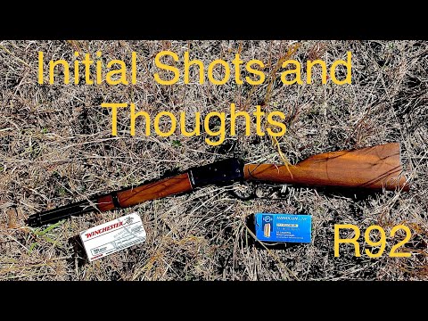 Видео: Первые снимки и мысли о Rossi R92 38 Special 357 Magnum 16 дюймов