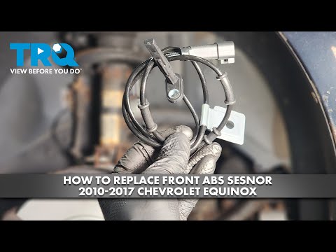 Видео: Как заменить передний датчик ABS на Chevrolet Equinox 2010-2017