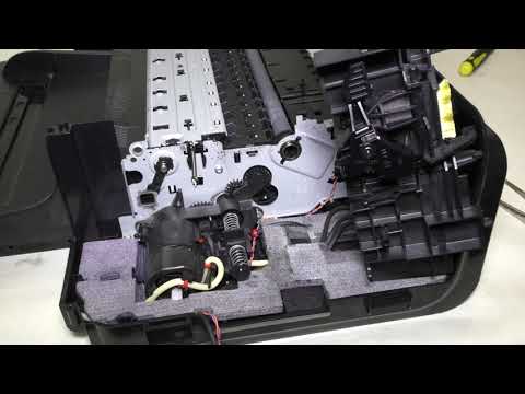 Видео: Ремонт принтера  HP Officejet 7000 Wide Format.(Сборка )