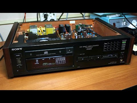 Видео: Sony CDP-X55ES реанимация транспорта