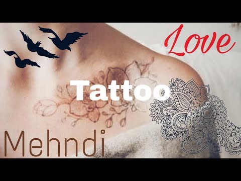 Видео: Мехенди/временное тату/ джагуа гель (процесс и результат)