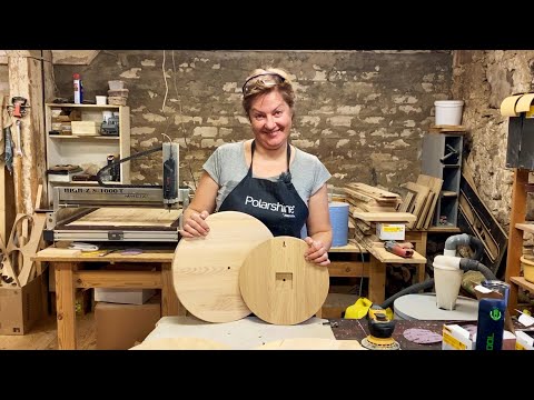 Видео: Заготовки для настенных часов из дерева