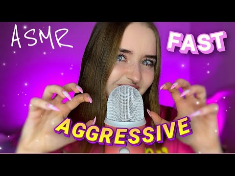 Видео: ASMR🌷быстрый и агрессивный асмр для твоего сна 😴😮‍💨asmr fast aggressive 💜